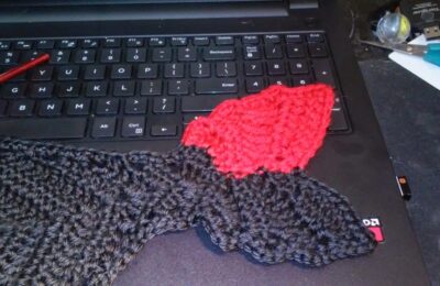 Creating a toothless lovie for my grandson.
